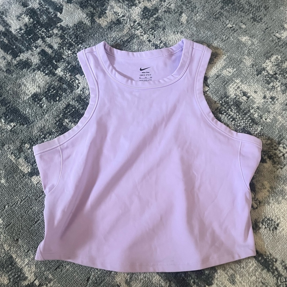 Nike Women's Light Purple Tank Top